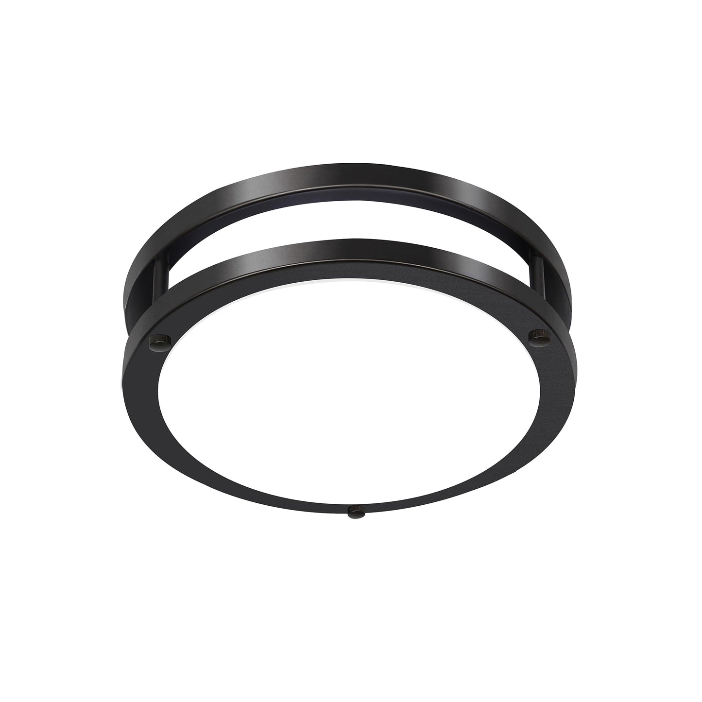Hlite 10inch LED Flush Mount Ceiling Light Fixture, 1600LM, Oil Rubbed Bronze, Model HBCE-10C-OHW5K